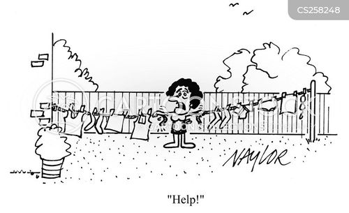 Image result for lady hung out on washing line