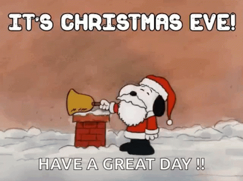 Christmas Eve Snoopy GIF - Christmas Eve Snoopy Santa Claus - Discover amp  Share GIFs