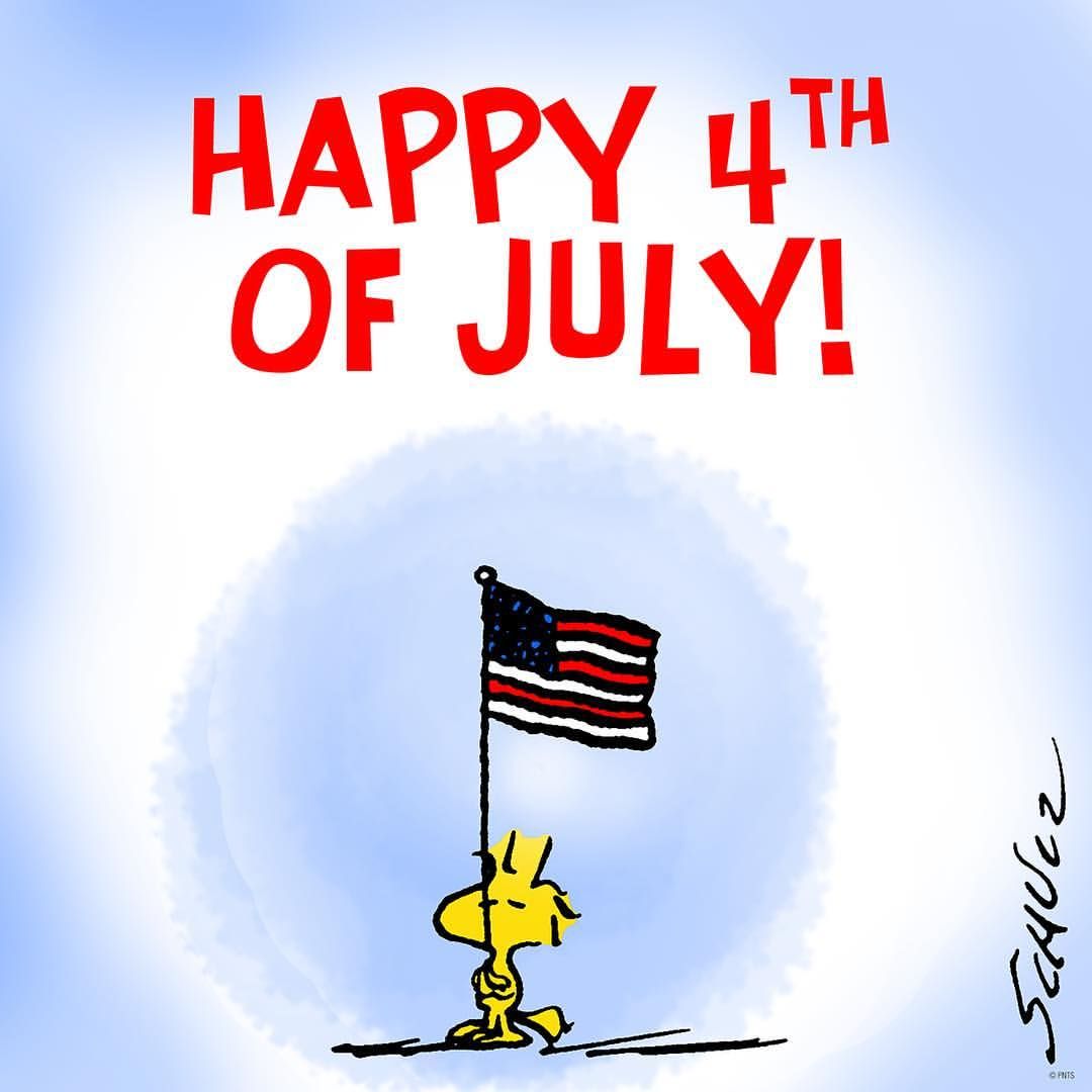 Instagram photo by Snoopy And The Peanuts Gang  Jul 4 2016 at 230pm UTC   Happy 4 of july Snoopy and woodstock Snoopy