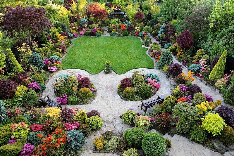 The Four Seasons Garden England  Four seasons Tuin Beautiful
