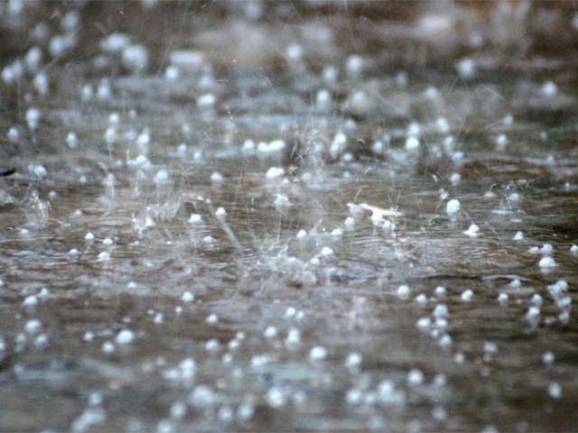 Hailstorm hits Mizoram - The Economic Times