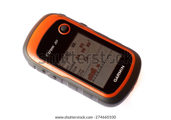 Bankok Thailand - May 5 2015 Garmin ETrex 20 GPS receiver