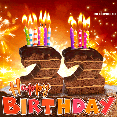 Image result for happy 22nd birthday cake images