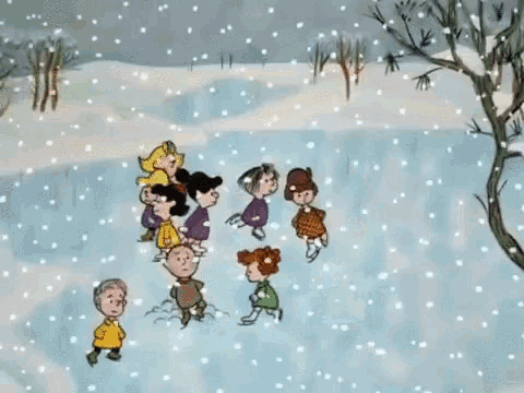 Charlie Brown Ice Skating GIF - Charlie Brown Ice Skating Snow Day -  Discover amp Share GIFs