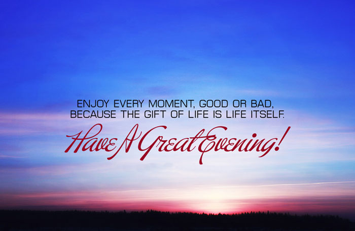 100 Good Evening Messages Wishes  Quotes - WishesMsg