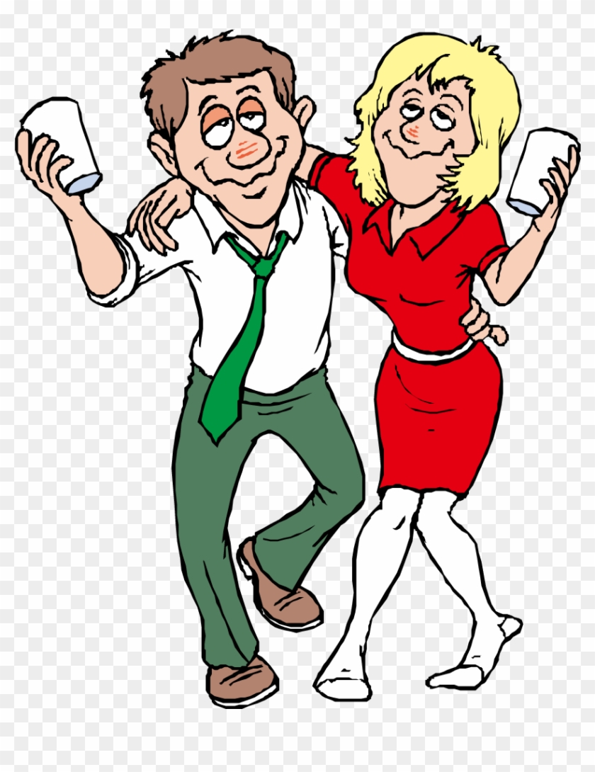 Image result for drunk couple cartoon