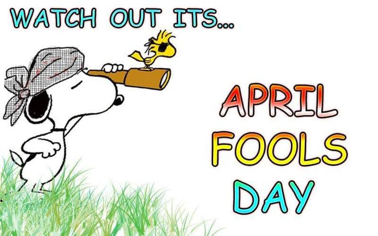 Snoopy  April fools April fools day image April fools day