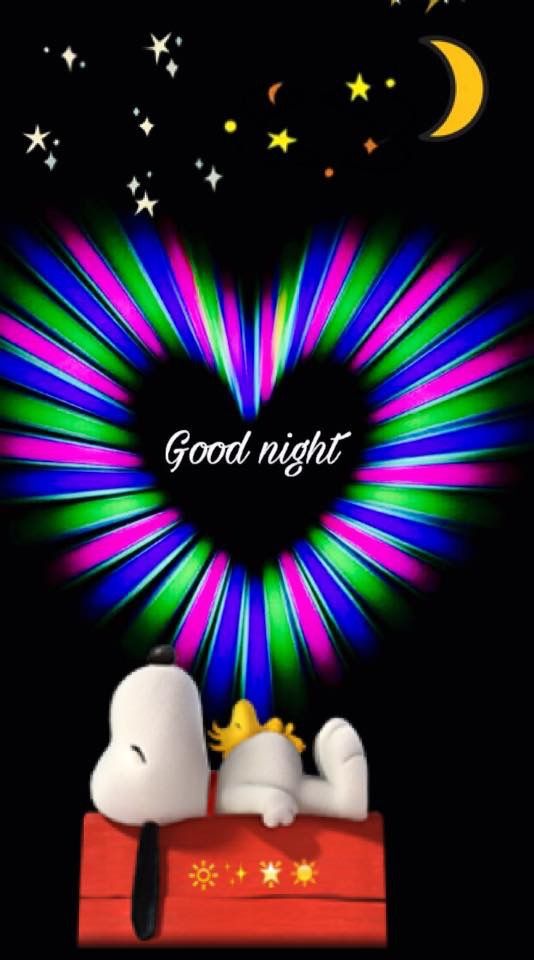 pingl par Kyna Steinmeier sur Snoopy Fun Times  Image bonne nuit  Bonne nuit bisous Images snoopy