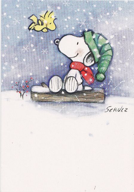 Snowy Moment with Snoopy  Snoopy love Snoopy Charlie