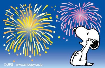 Peanuts July  Snoopy and woodstock Snoopy happy new year Charlie brown  and snoopy