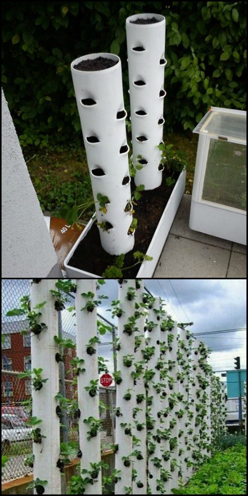 How to make your own vertical planter  DIY projects for everyone   Vertical planter Vertical vegetable gardens Strawberry planters