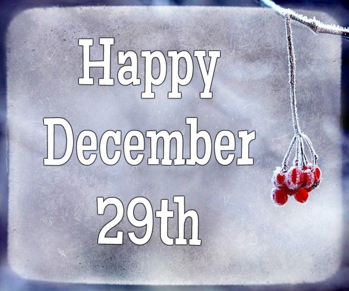 All About December 29th  Time for the Holidays December 29th Holidays  National Pepper Pot Day Still Need to Do   December December holidays  December scriptures