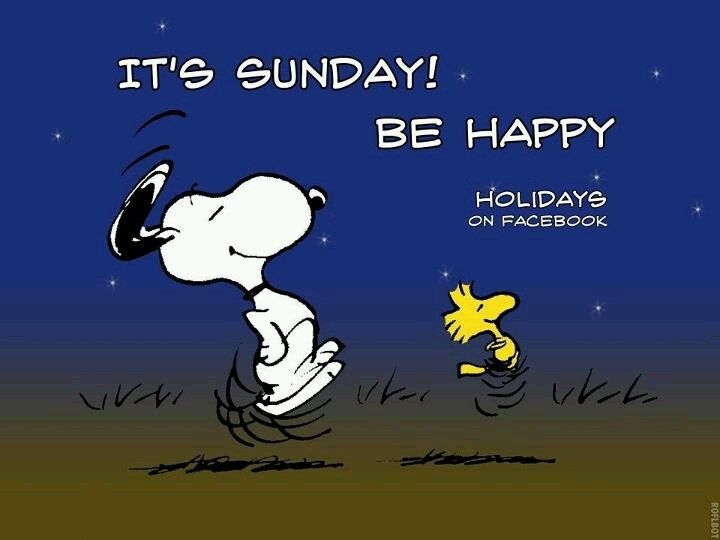 Good Morning Its Sunday Be Happy  Good morning quotes Snoopy quotes  Snoopy