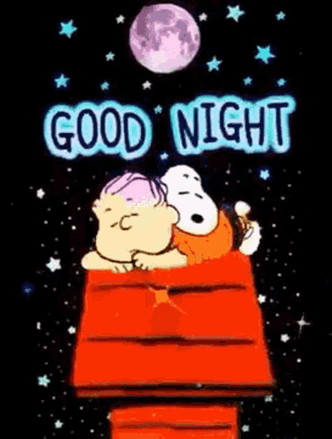 Snoopy Night GIFs  Tenor