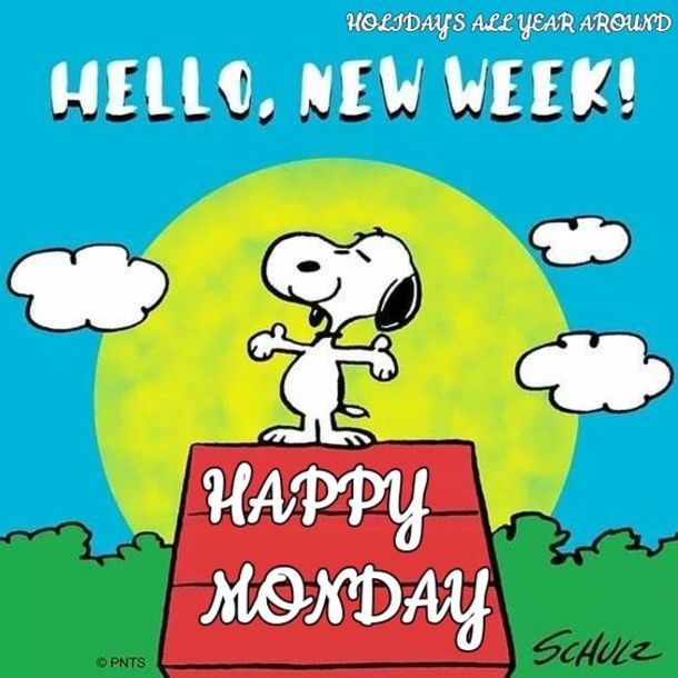 10 Monday Snoopy Quotes For The New Week  Happy monday quotes Snoopy  quotes Good morning snoopy