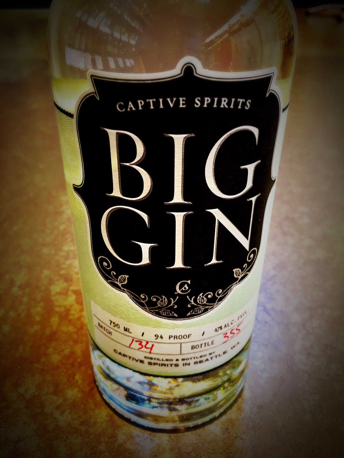 Captive Spirits Big Gin  Gin Spectator