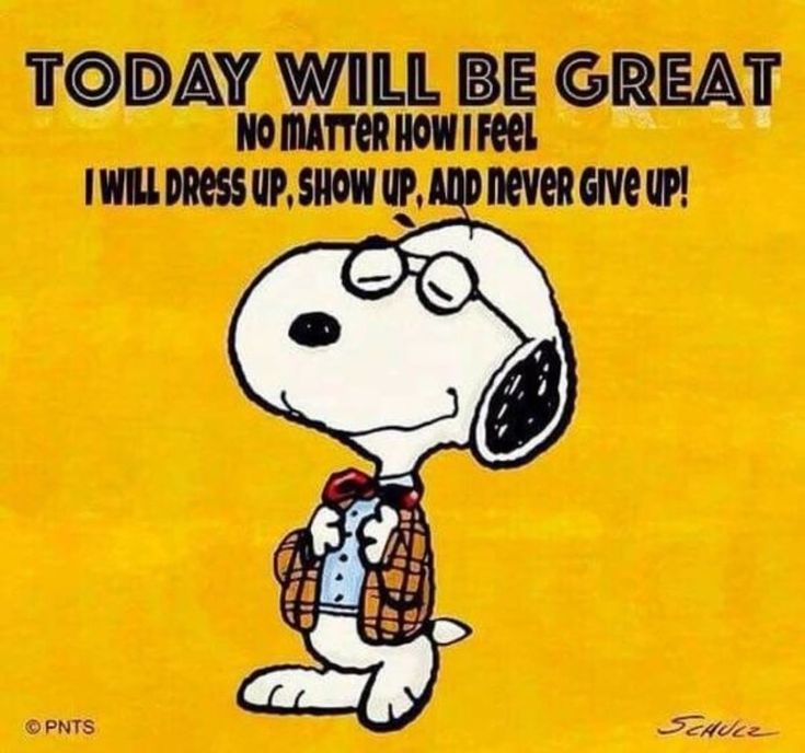 We Love Snoopy on Instagram Toaday will be great snoopy ilovesnoopy  snoopycollection peanuts snoopyshirt sno  Snoopy quotes Charlie  brown quotes Snoopy