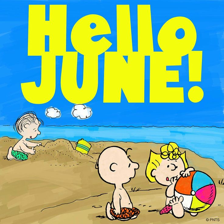 Snoopy  Hello June  Snoopy Snoopy love Hello june