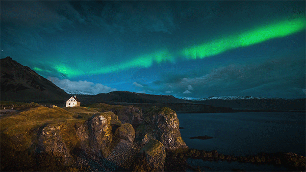Image result for northern lights gif