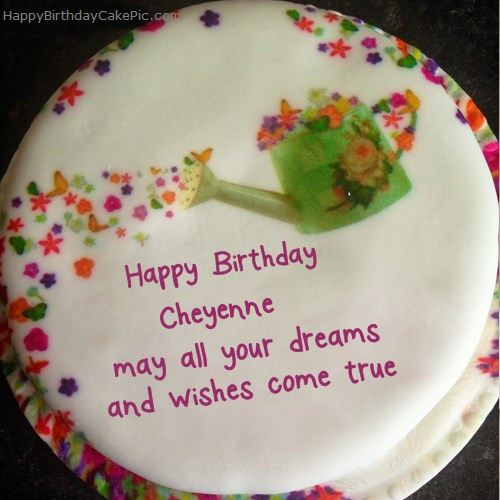 Wish Birthday Cake For Cheyenne