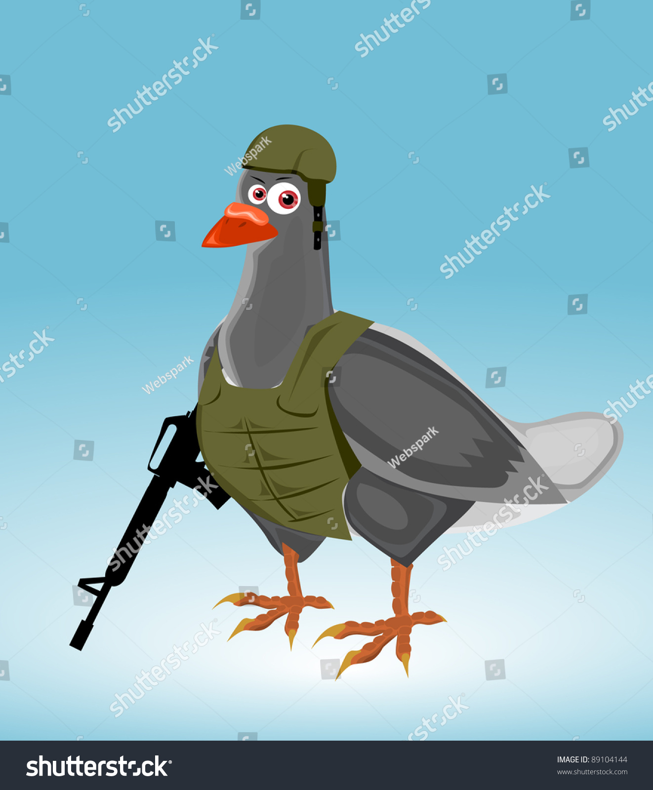 Image result for soldier pigeon cartoon