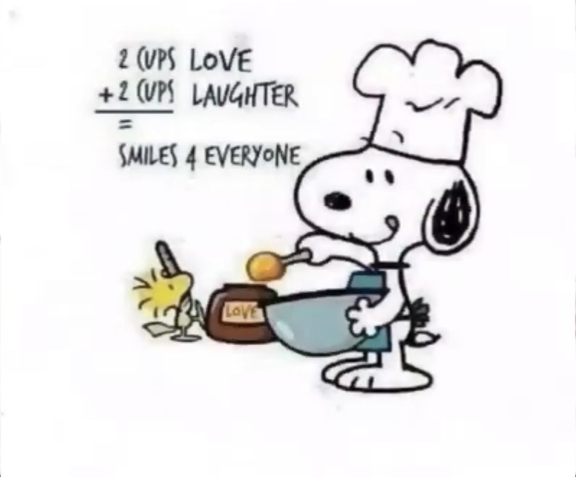 Cooking with love provides food for the soul