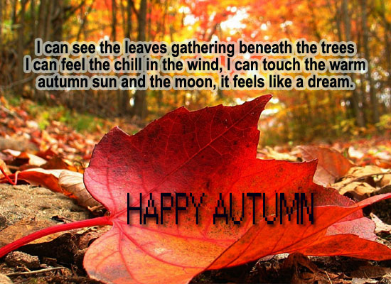 Wish Happy Autumn Free Magic of Autumn eCards Greeting Cards  123  Greetings
