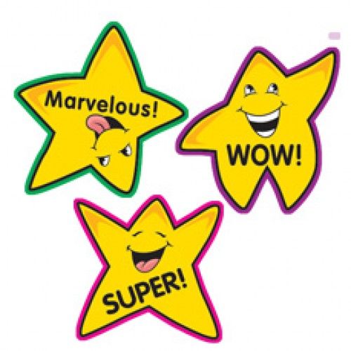 Teacher Stickers  100 Fun Shape Gold Star Reward School Stickers  -  ClipArt Best  School stickers Teacher stickers Kids awards certificates