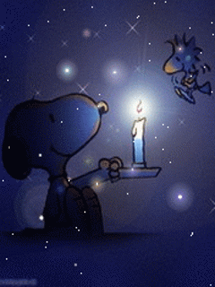 Snoopy and Woodstock are adorable