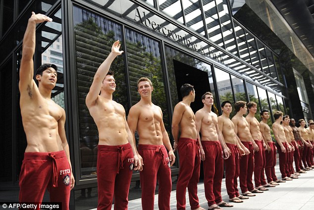 Image result for men outside Hollister