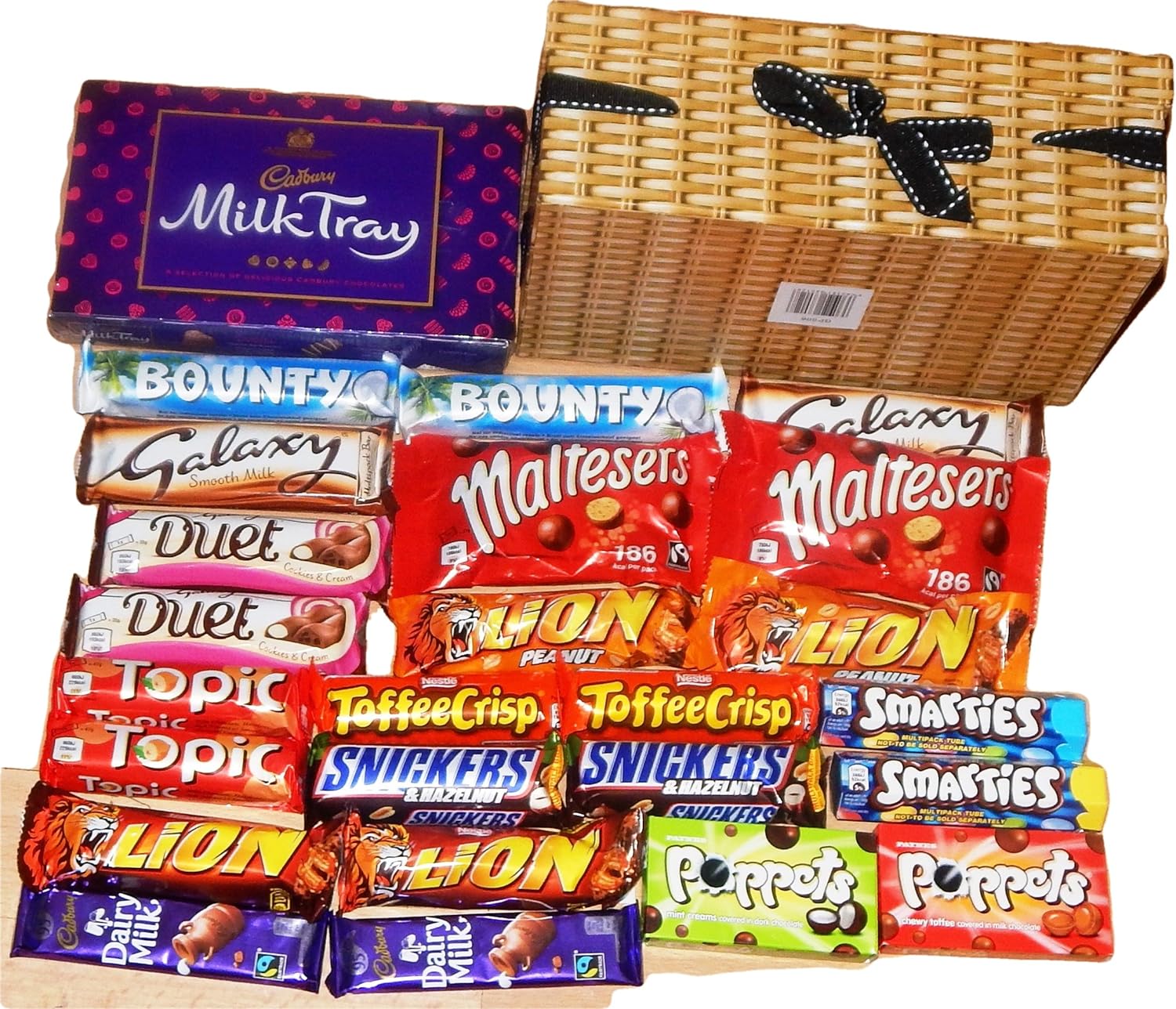 Chocolate Hamper 24 Bars of Nestle  Cadburys Chocolate  Box of Cadbury  Milk Tray Fantastic Birthday  Christmas  Valentine  Easter  Halloween  Present Amazoncouk Grocery