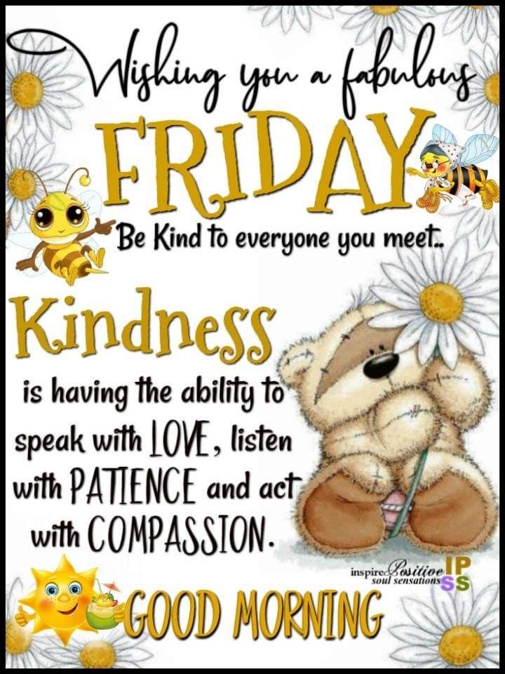 Good Morning Friday Inspirations With images  Good morning