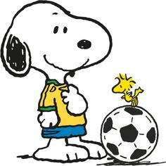 Play soccer Snoopy  Snoopy Snoopy love Snoopy and woodstock