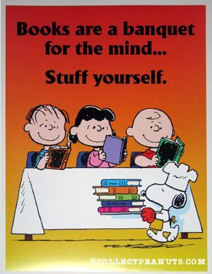 Peanuts Posters  CollectPeanutscom  Books Library quotes