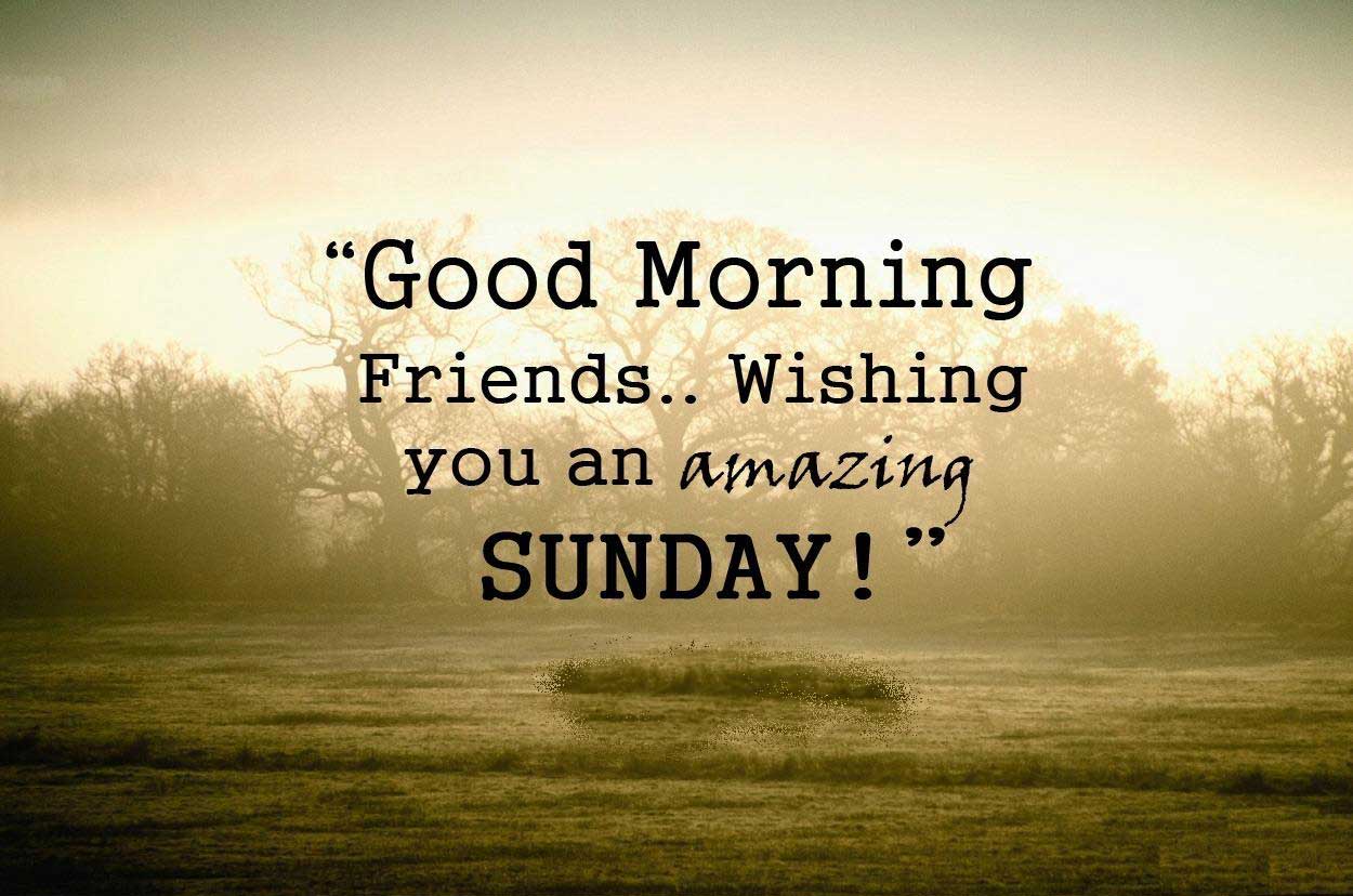 100 Good Morning Sunday Wishes Quotes Images - Inspiration Sunday
