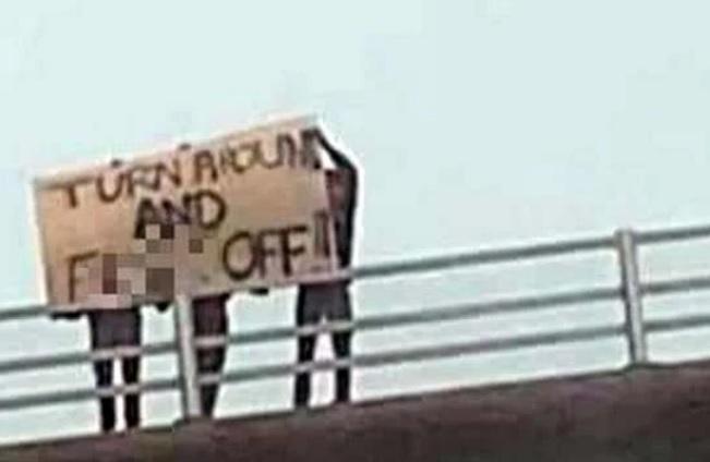 Cornwall tourist chief condemns sign telling visitors to fk off