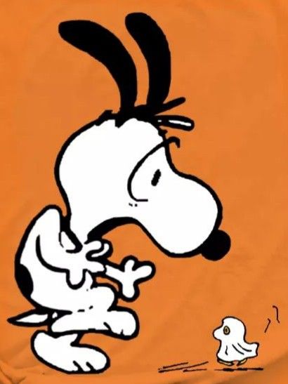 Halloween Fright  Snoopy halloween Snoopy pictures Snoopy love