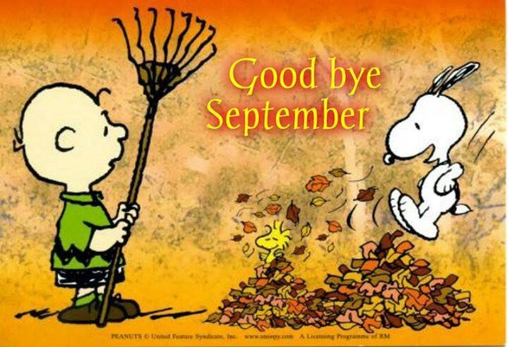 Snoopy Goodbye September Quote Pictures Photos and Images for Facebook  Tumblr Pinterest and Twitter