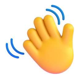Waving Hand on Microsoft Teams