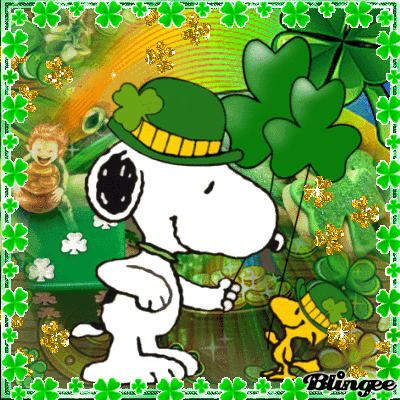 St Patricks Snoopy  Snoopy and woodstock Snoopy Snoopy funny
