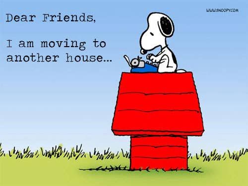 People can pretend to move to vote  Moving house quotes Snoopy Roll tide
