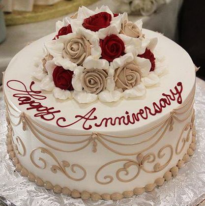 AnniversaryCakes CustomCakes Cupcakes CakeCity Lahore  Happy