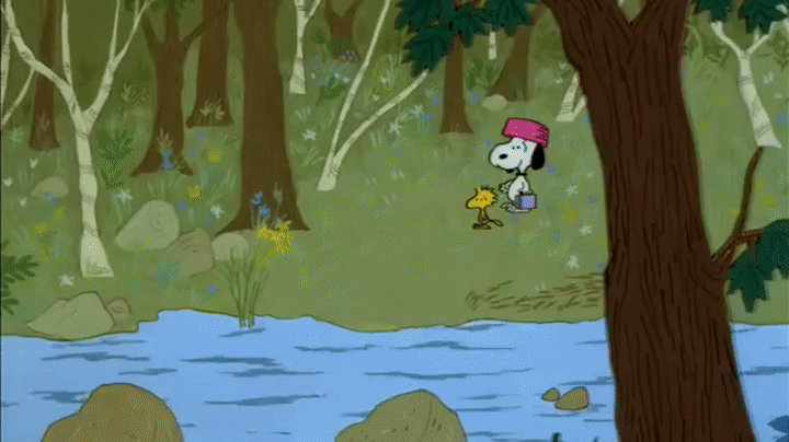 Snoopy Come Home on Make a GIF