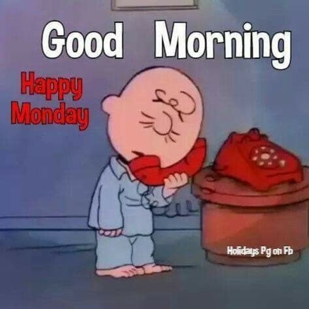10 New Good Morning Quotes For Monday  Good morning happy monday Snoopy  friday Good morning happy