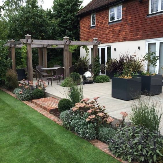 40 Awesome Small Front Garden Design Waterfall Best Ideas  garden gardendesign gardendesignideas