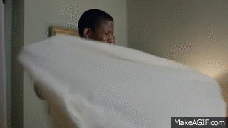 Image result for folding sheets gif
