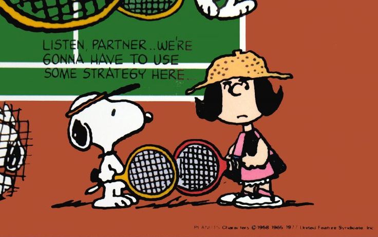 Snoopy Snoopy pictures Tennis funny