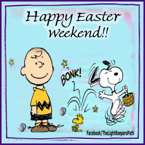 Happy Easter Weekend to All  Snoopy easter Charlie brown easter Easter  weekend