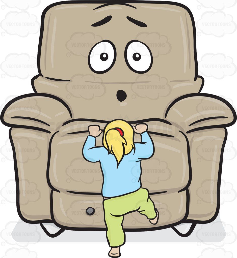 Stuffed Chair Dumbfounded By A Toddler Climbing Onto The Seat Emoji   Toddler climbing Light blue shirts Movie chairs