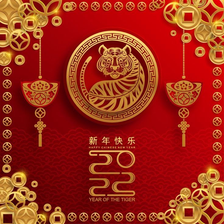 Chinese new year 2022 Wallpaper Images Photo Wishes amp Quotes  Chinese  new year Year of the tiger Chinese new year flower